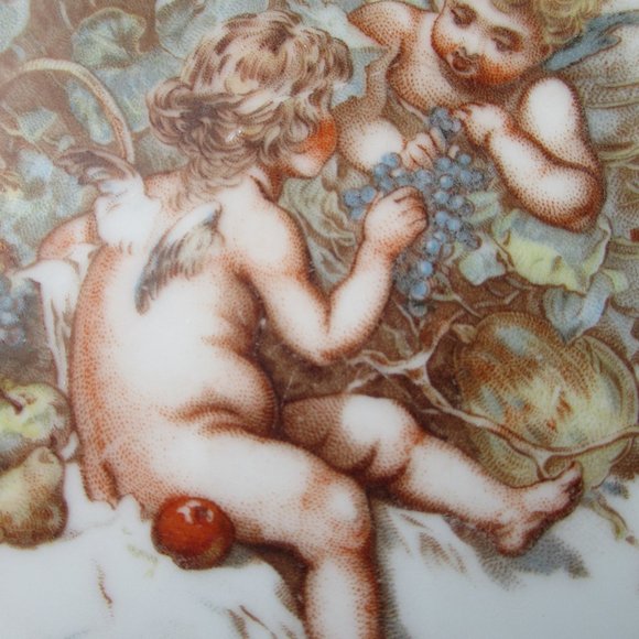 Antique Plate Two Cherubim Rosenthal 1891-1906 - Picture 4 of 14